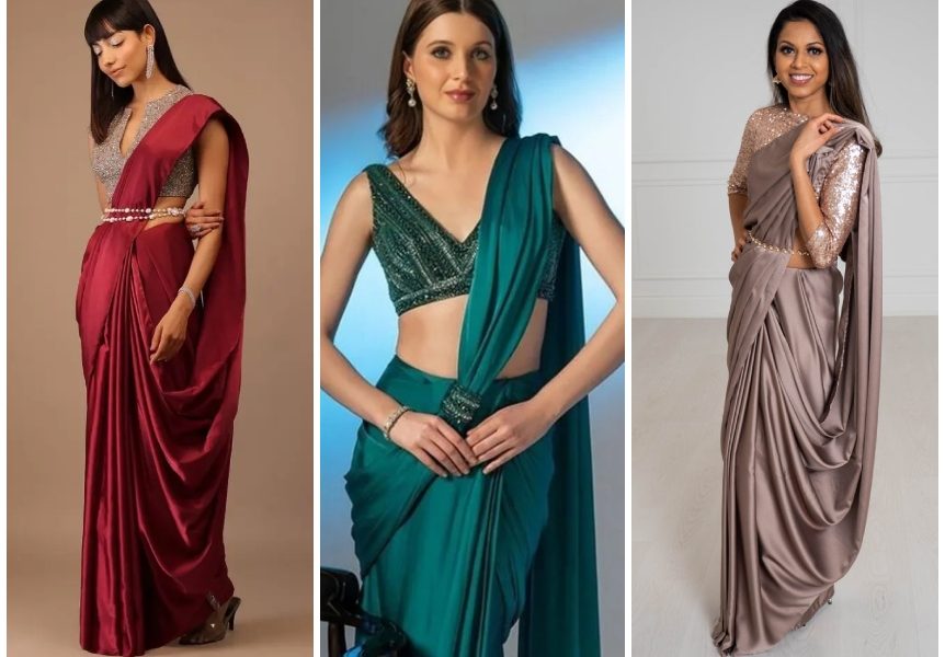 5 Stylish Ways to Drape a Plain Saree for a Statement Look