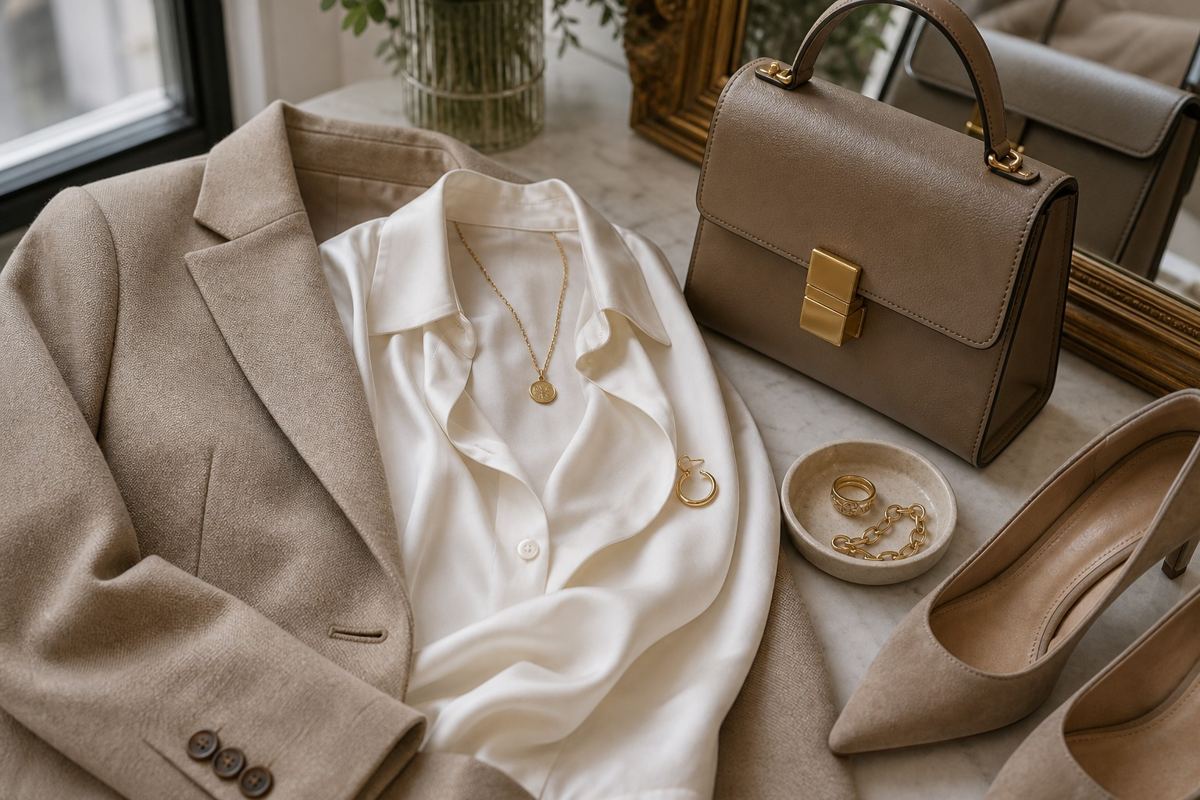 Chic Rainy-Day Outfits with Trench Coats and Flats style detail